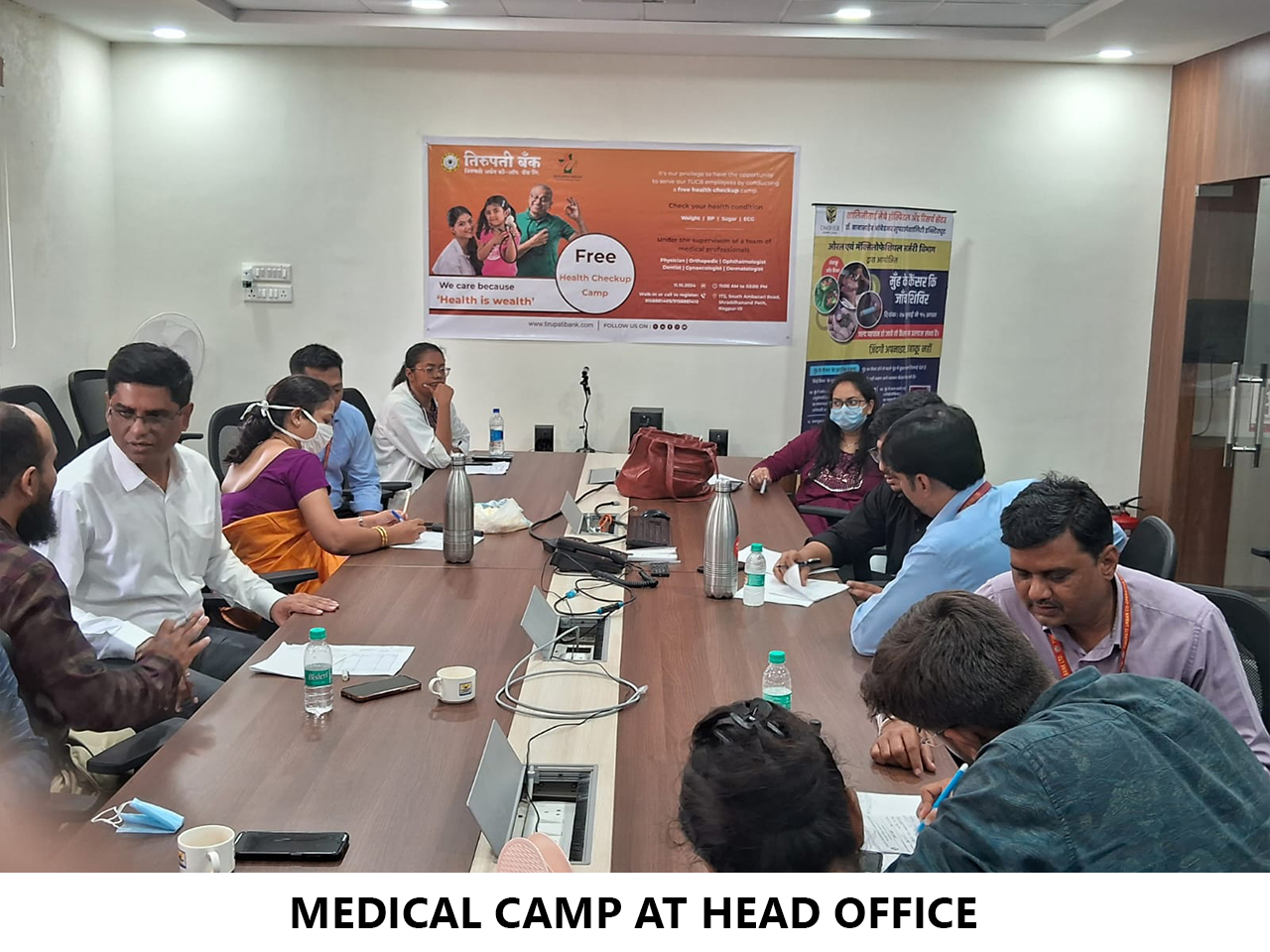 Medical Camp At Head Office